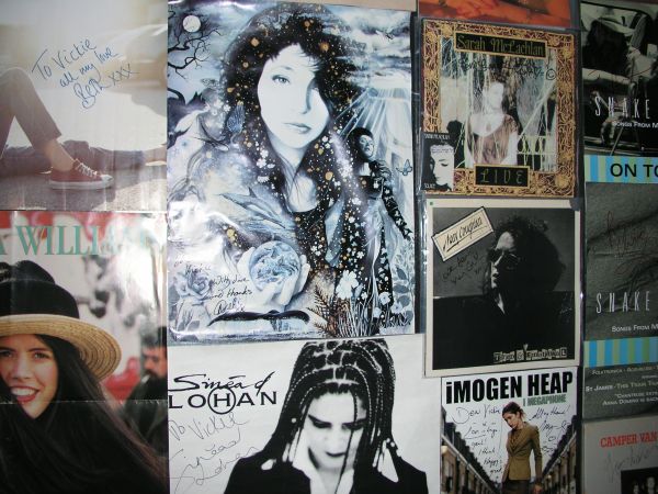 Debi Bowes print of Kate Bush
