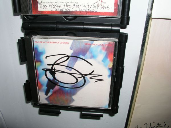 Signed by Brian Eno